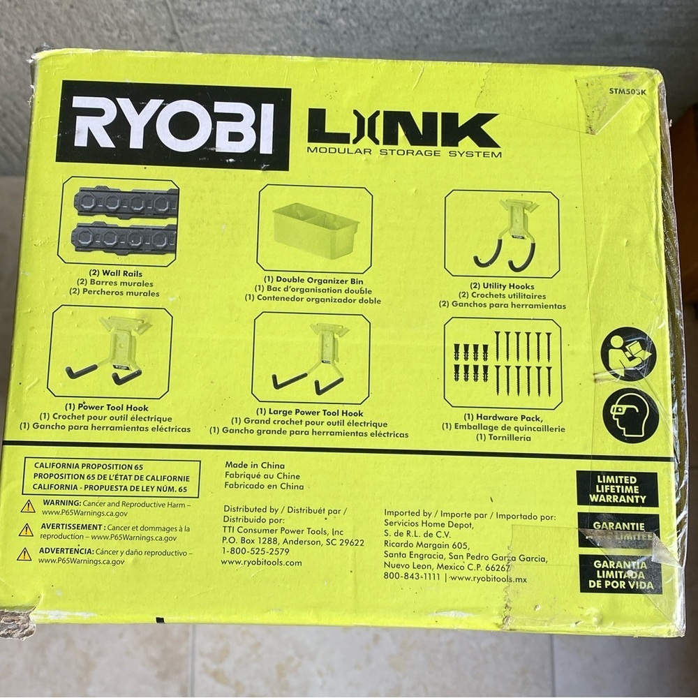 🆕 Ryobi Link Modular 7pc Storage System - Picture 5 of 10
